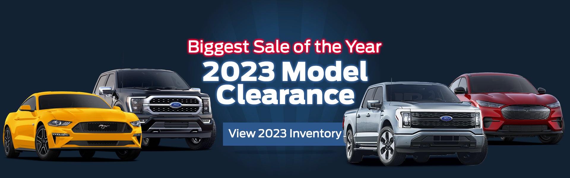 2023 Ford Clearance Sale in Austin